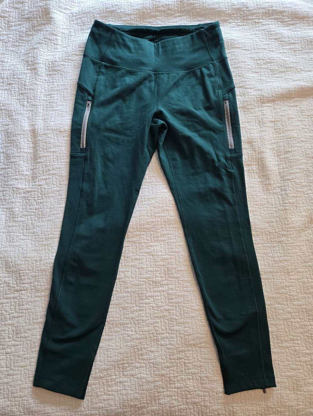 Mondetta Ladies High Waist Active Legging, Green, Size- Medium - Picture 2 of 8